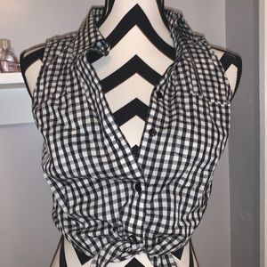 Plaid crop top!